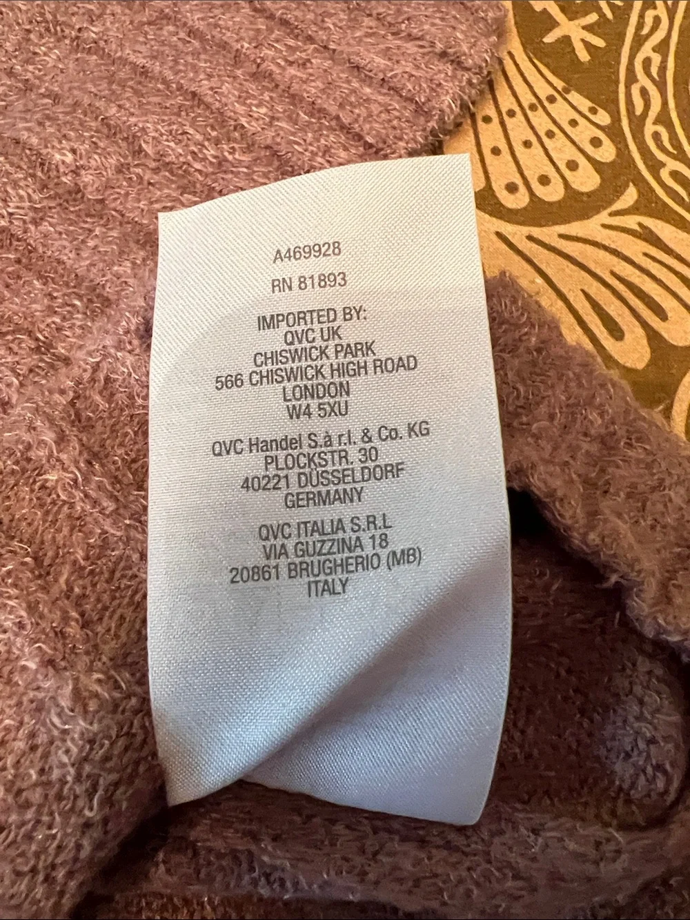 Peace Love World Lux Chenille Mock Neck Mauve Women's Sweater